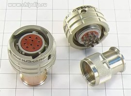 Разъем СНЦ127-10/14РП118-1-В ВП Au 